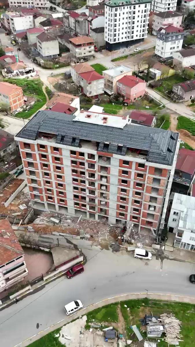 Sultanbeyli Akgül Caddesi projesinin gerçek yapı görüntüsü